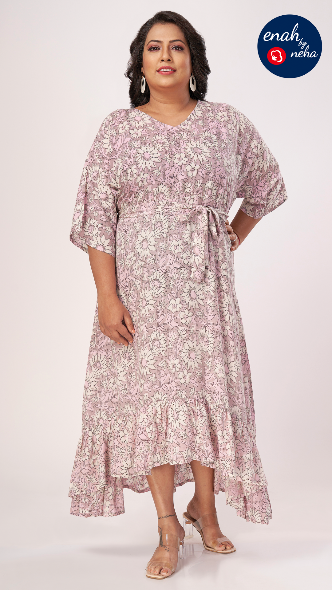 High low pastel dress