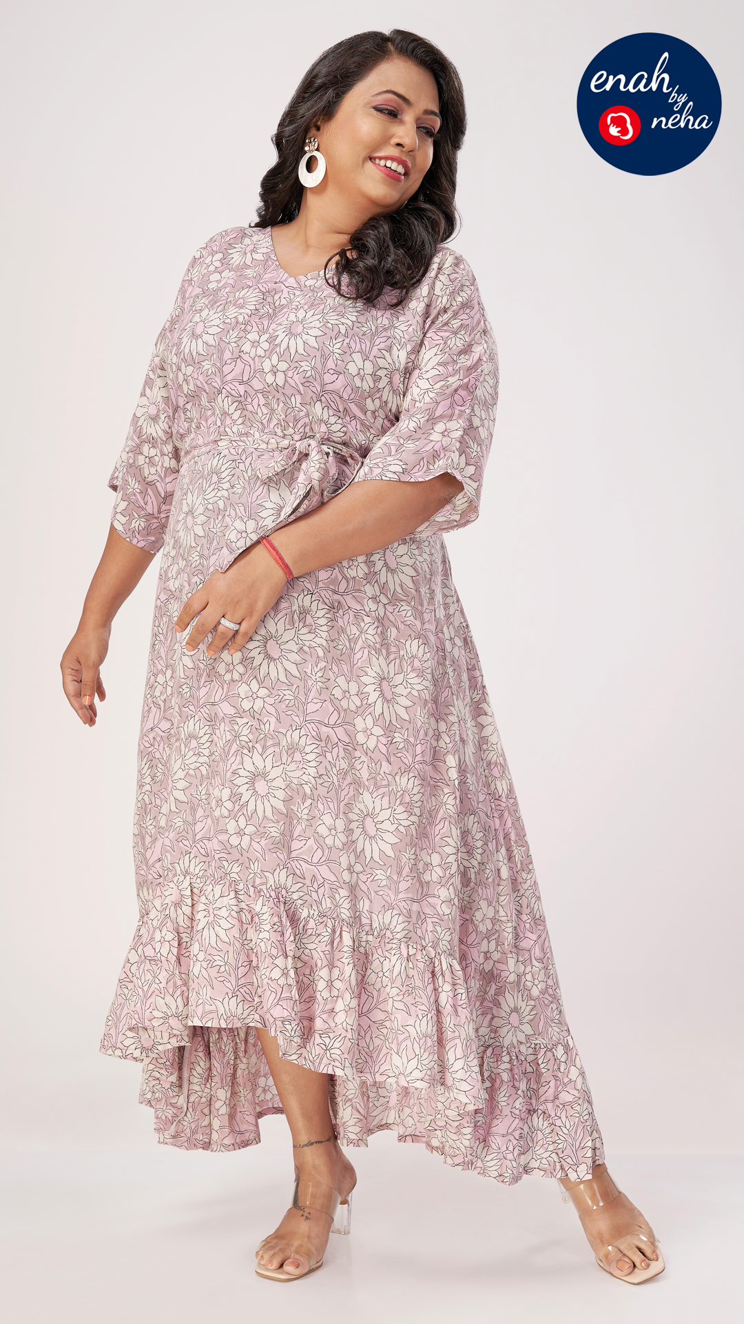 High low pastel dress