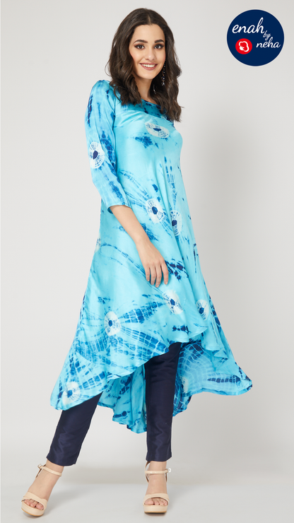 Satin long dress