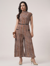 Kalamkari Jumpsuit with Belt