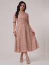 Modal Cotton Dress with Zipper