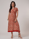 Kalamkari Angarakha Dress