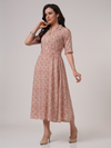 Modal Cotton Dress with Zipper