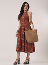 Modal Zipper front Dress