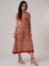 Kalamkari Angarakha Dress
