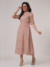 Modal Cotton Dress with Zipper