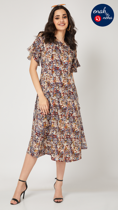 Back beads dress
