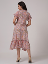 Modal Cotton Ruffle Dress