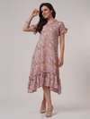 Modal Cotton Ruffle Dress