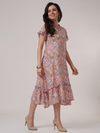 Modal Cotton Ruffle Dress