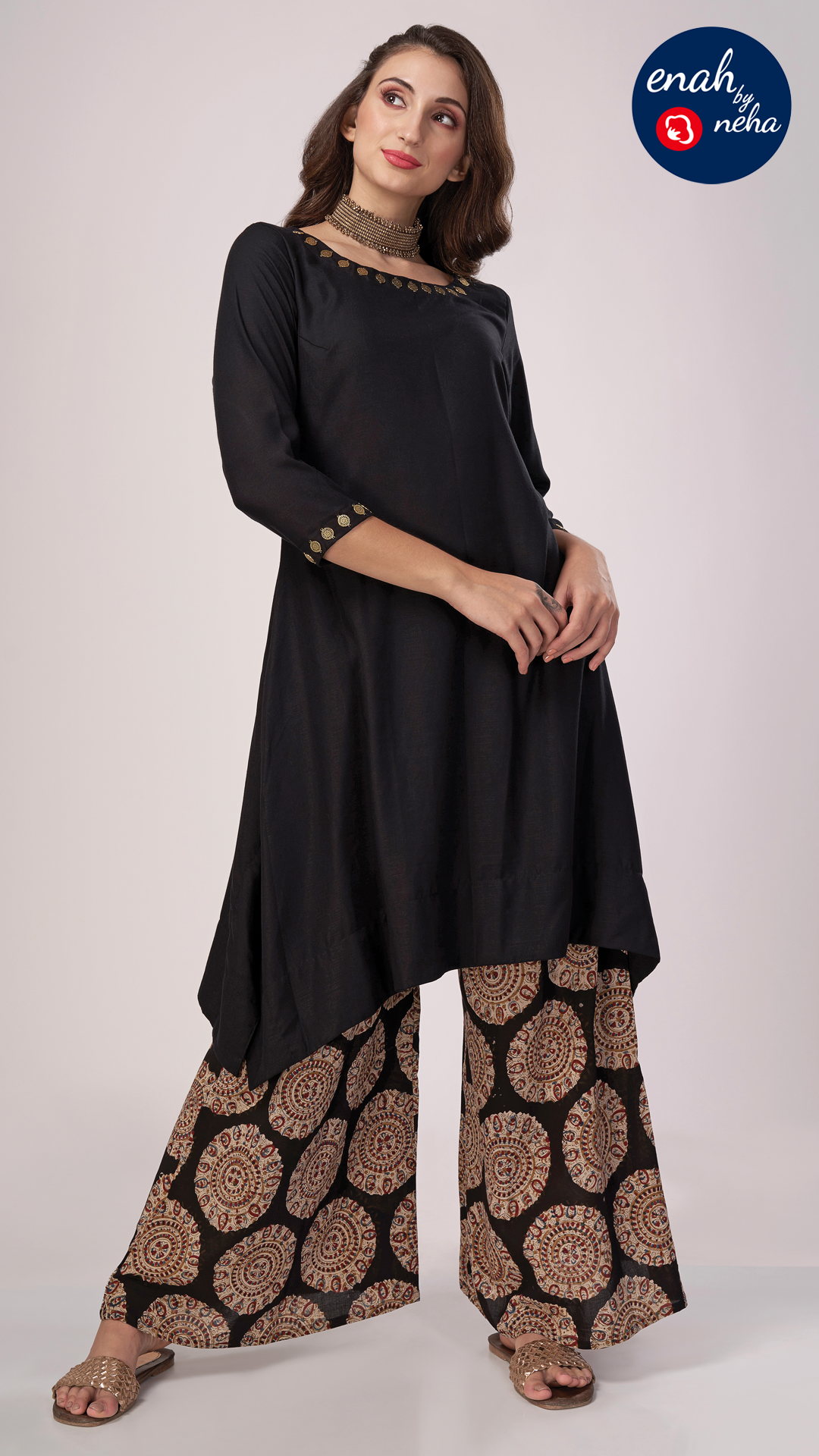 Flared kurta and pant set