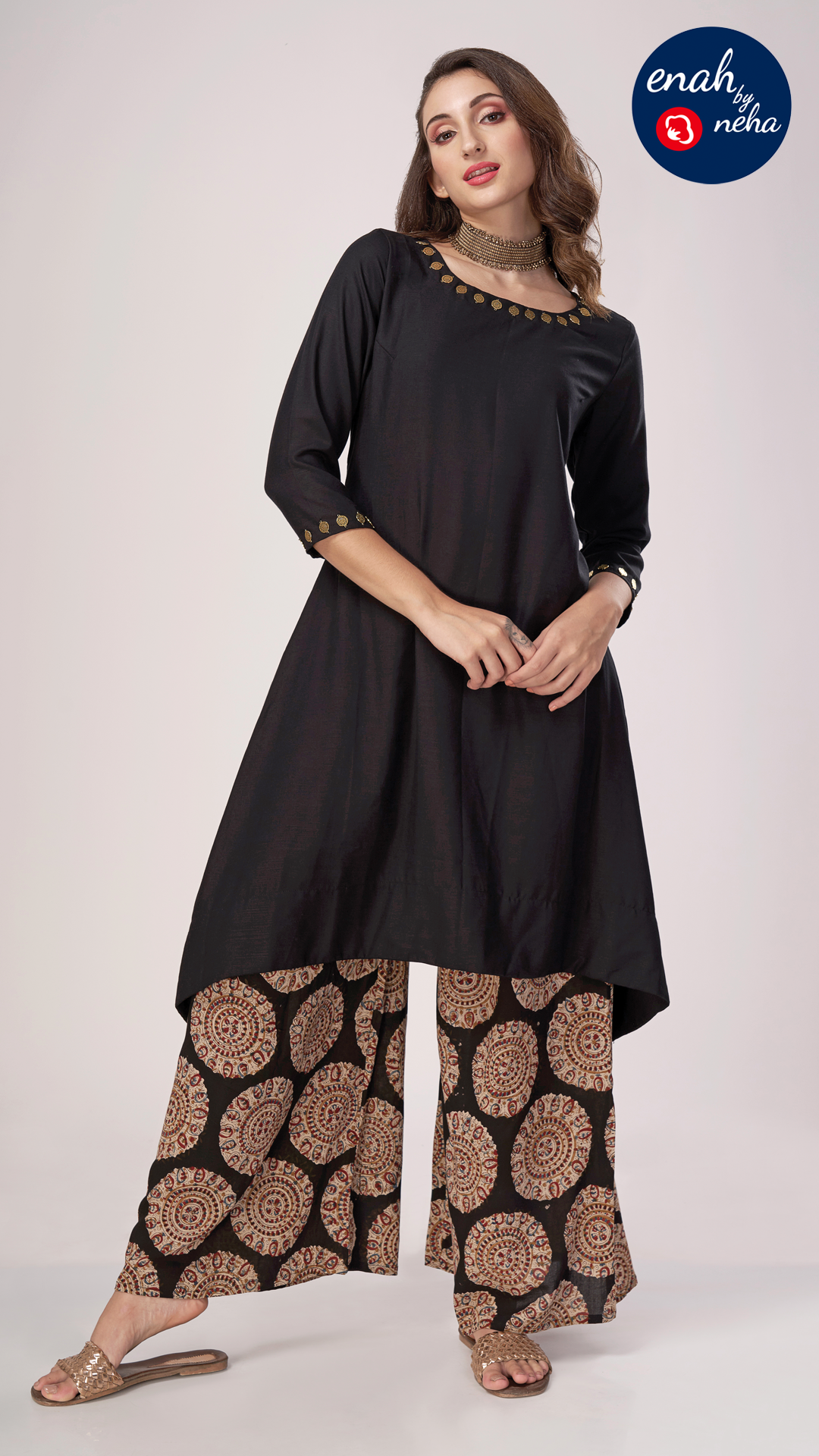 Flared kurta and pant set
