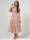 Fitted Striped Dress