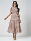 Fitted Striped Dress