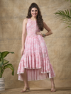 Flared Sanganeri Dress