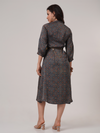 Modal Silk Ajrakh Dress