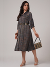Modal Silk Ajrakh Dress