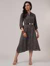 Modal Silk Ajrakh Dress