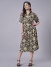 Elastic waist Dress