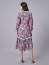 Sanganeri Floral Dress