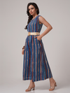 Kalamkari Jumpsuit with Belt