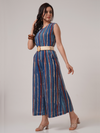 Kalamkari Jumpsuit with Belt
