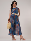 Kalamkari Jumpsuit with Belt