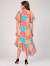 Printed Cotton asymmetrical Dress