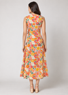 Cotton printed wrap Dress
